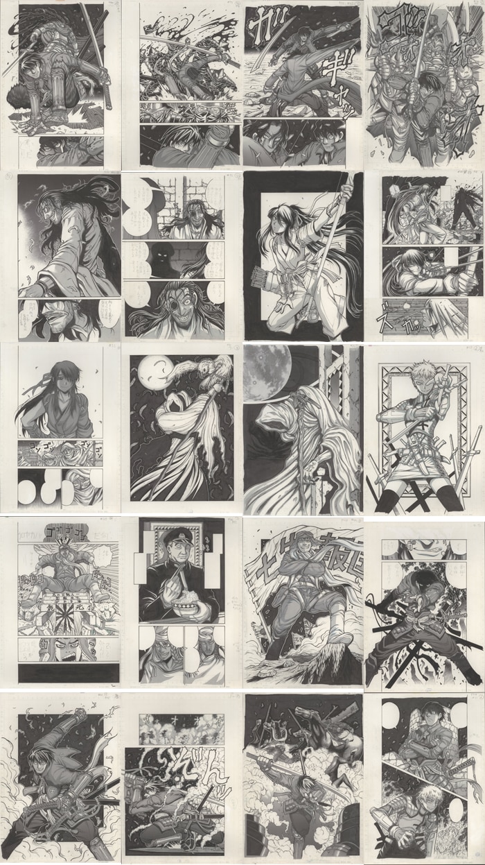 平野耕太 複製原稿 DRIFTERS