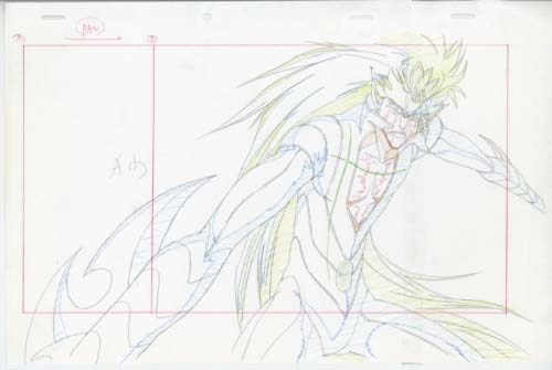 BLEACH-ブリーチ- 原画 グリムジョー
