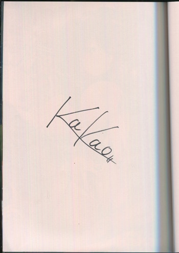 kakao 直筆サイン本「純情ラブパンチ」