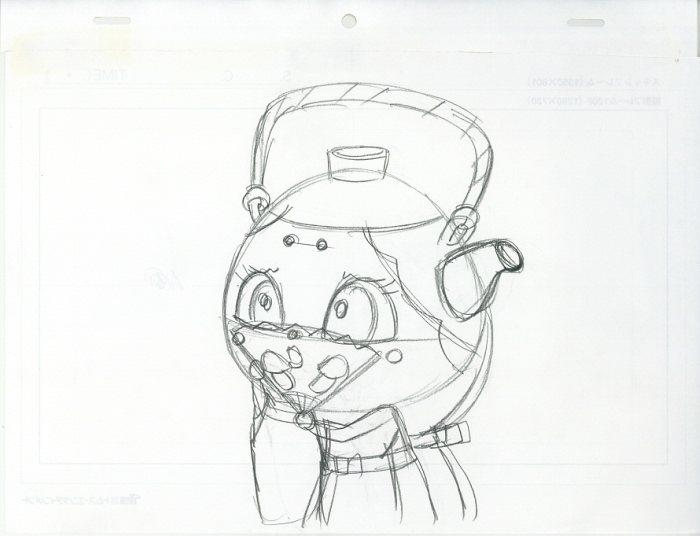 それいけ!アンパンマン ラフ原画
