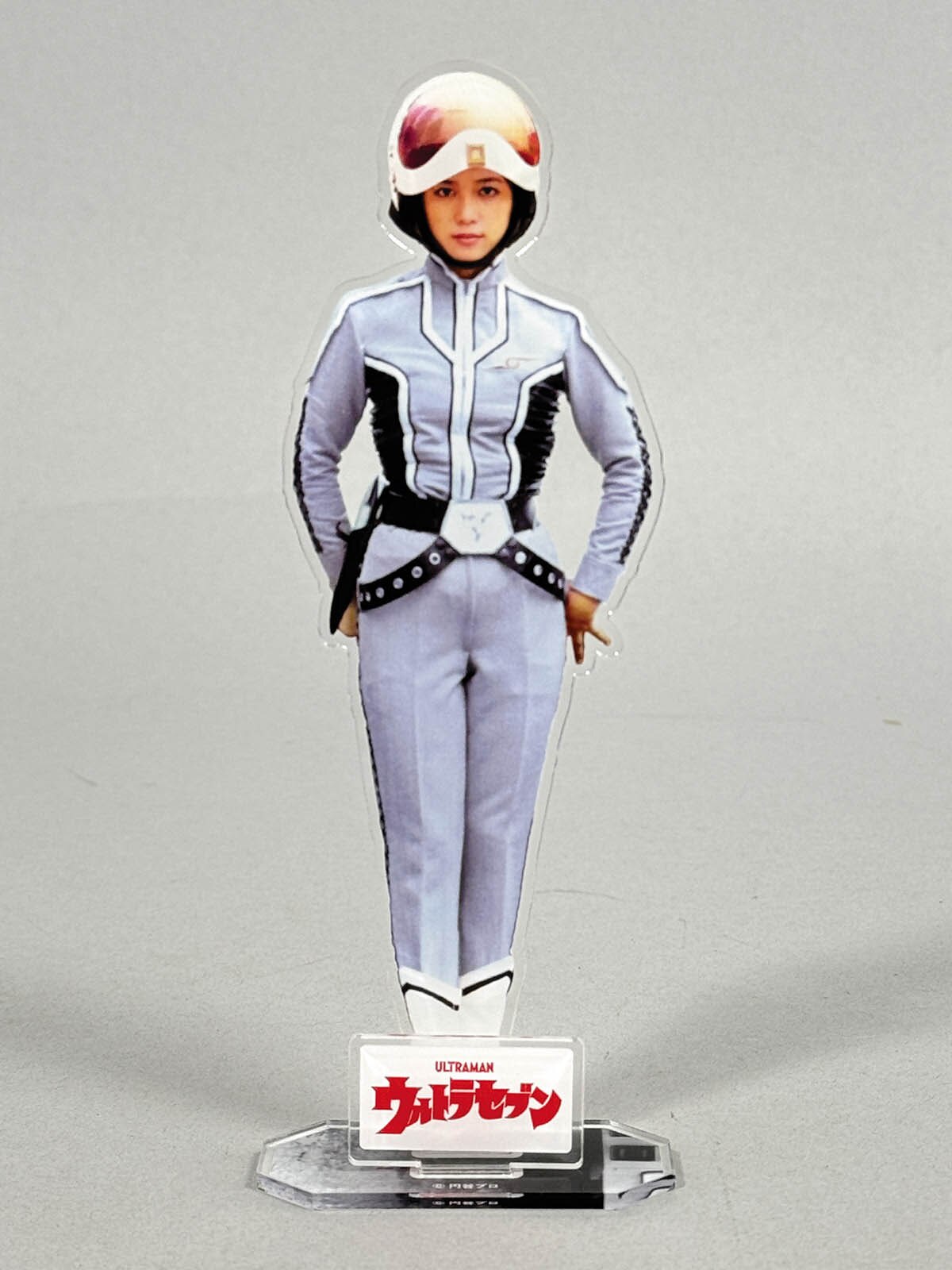 2147] ひし美ゆり子 直筆サイン付アクリルスタンド「ウルトラセブン」