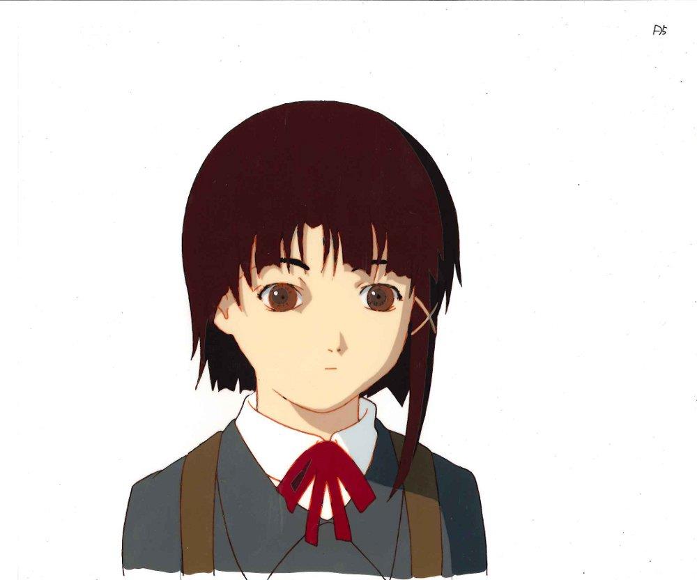 serial experiments lain 非売品 ステッカー 玲音