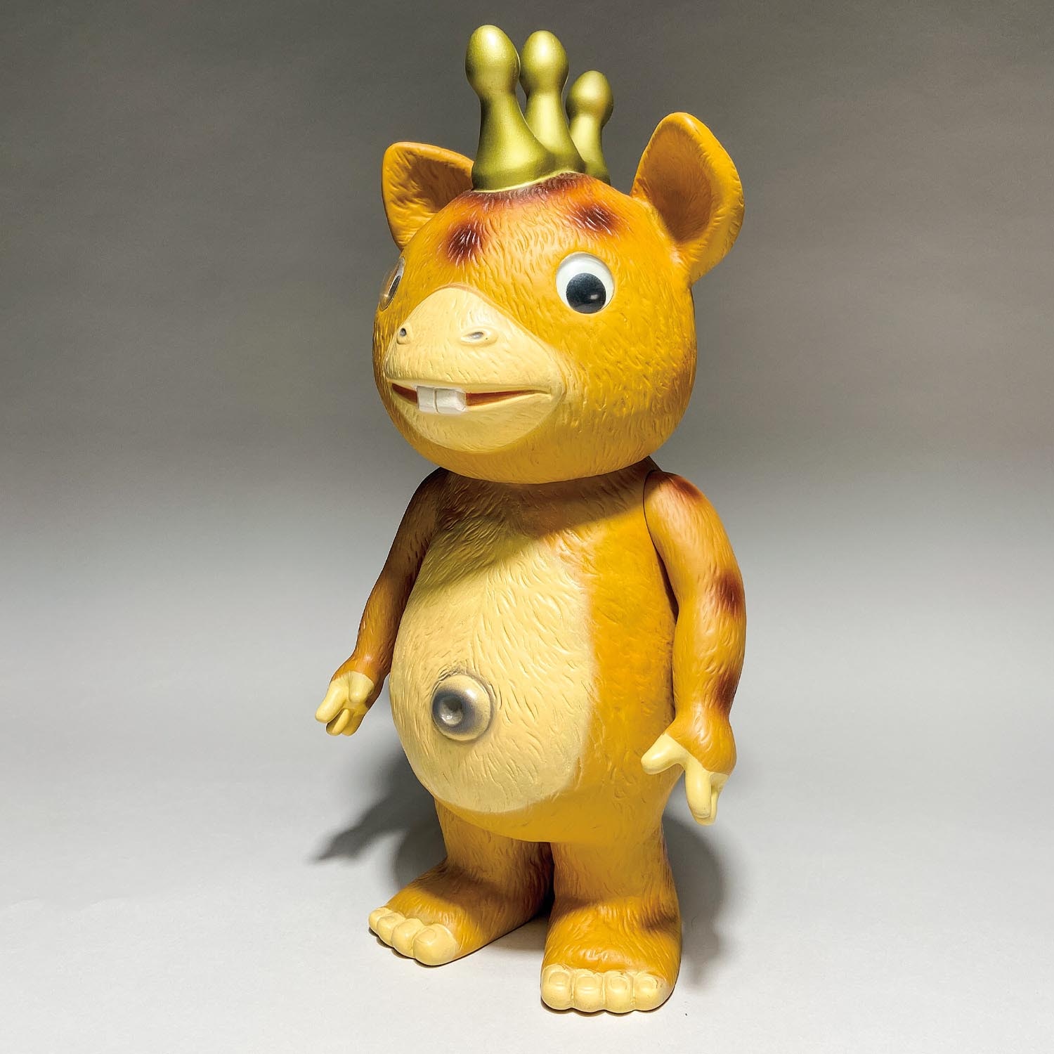 イヌクマ　ジャイアントブースカ　クリアイエロー ジャイアント ブースカ 怪獣ブースカ ソフビ イヌクマ クリアイエロー
