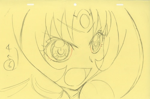 スマイルプリキュア ラフ原画