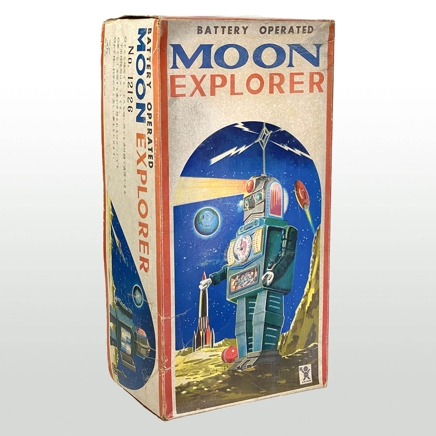 MOON EXPLORER ムーンエクスプローラー 赤 レッド ブリキ 楽天市場