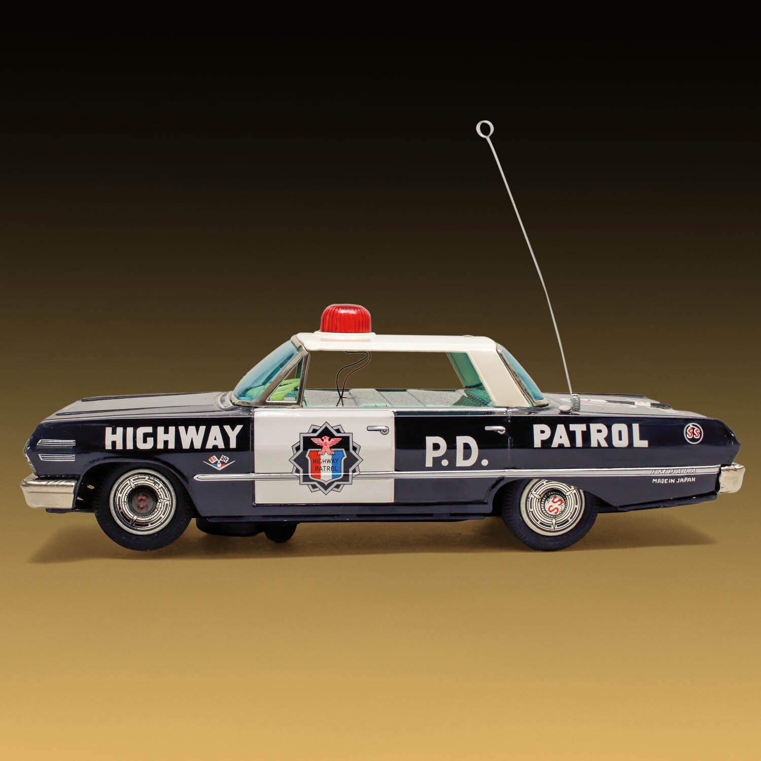 その他 HIGHWAY PATROL A mid-20th century “Highway Patrol” Lincoln Continental