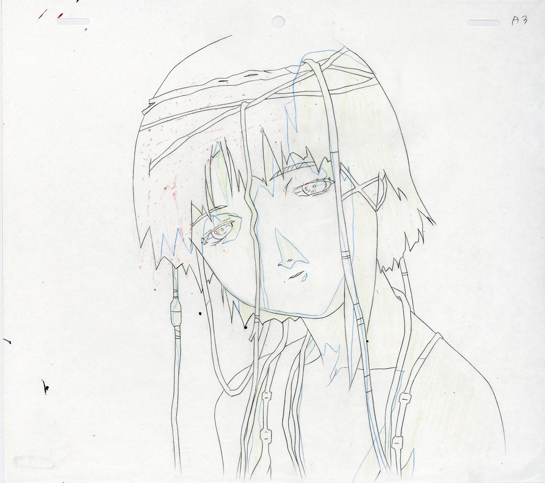 アニメ「serial experiments lain」 セル画