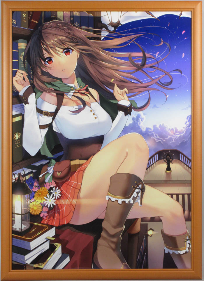 魔太郎 複製原画「無限の旅路」 (絵師100人展 05) 魔太郎 カラー複製イラスト「無限の旅路」
