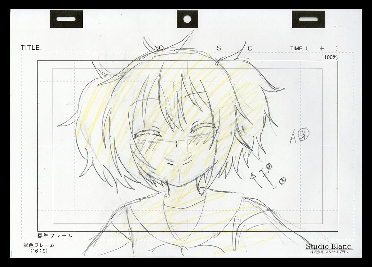 ハッピーシュガーライフ ラフ原画