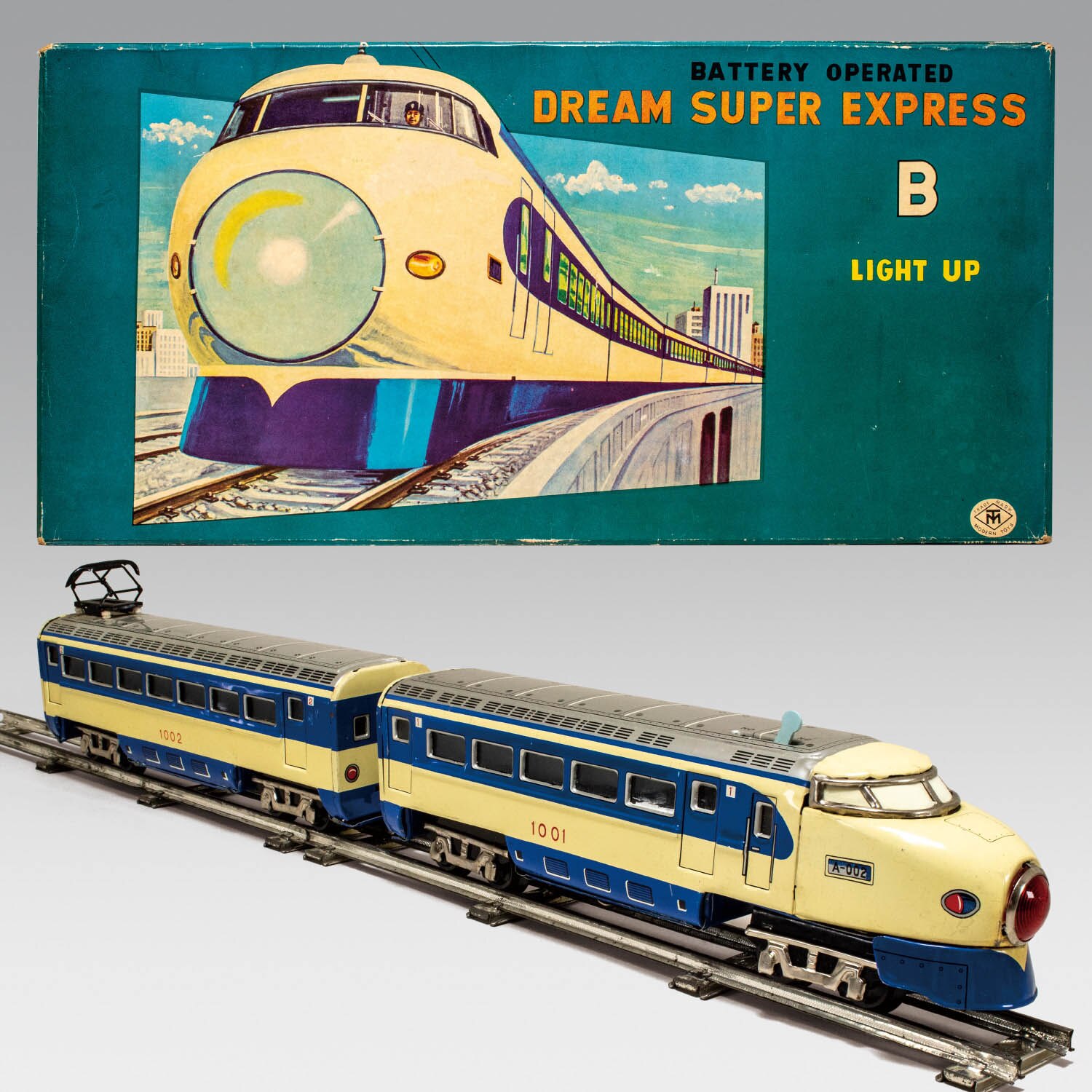 ファッション通販 安い SUPER DREAM OPERATED BATTERY 増田屋 EXPRESS LIGHTUP B 鉄道
