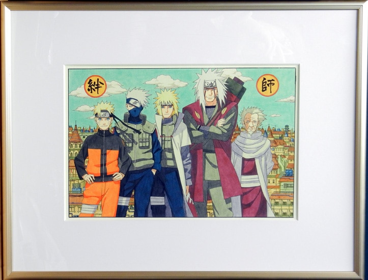 岸本斉史カラー複製原画「NARUTO」