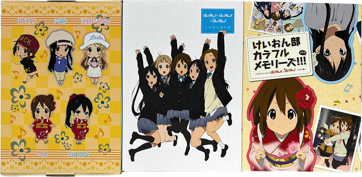 けいおん! 　イラスト　設定資料 けいおん! イラスト 設定資料 ニュータイプで映画「けいおん