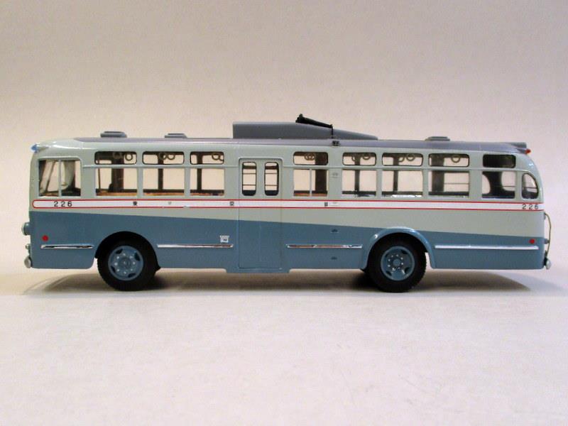 St.Petersburg Tram Collection 1/43 Oゲージ 都営トロリーバス200形(1956) ディスプレイモデル(ロシア製）