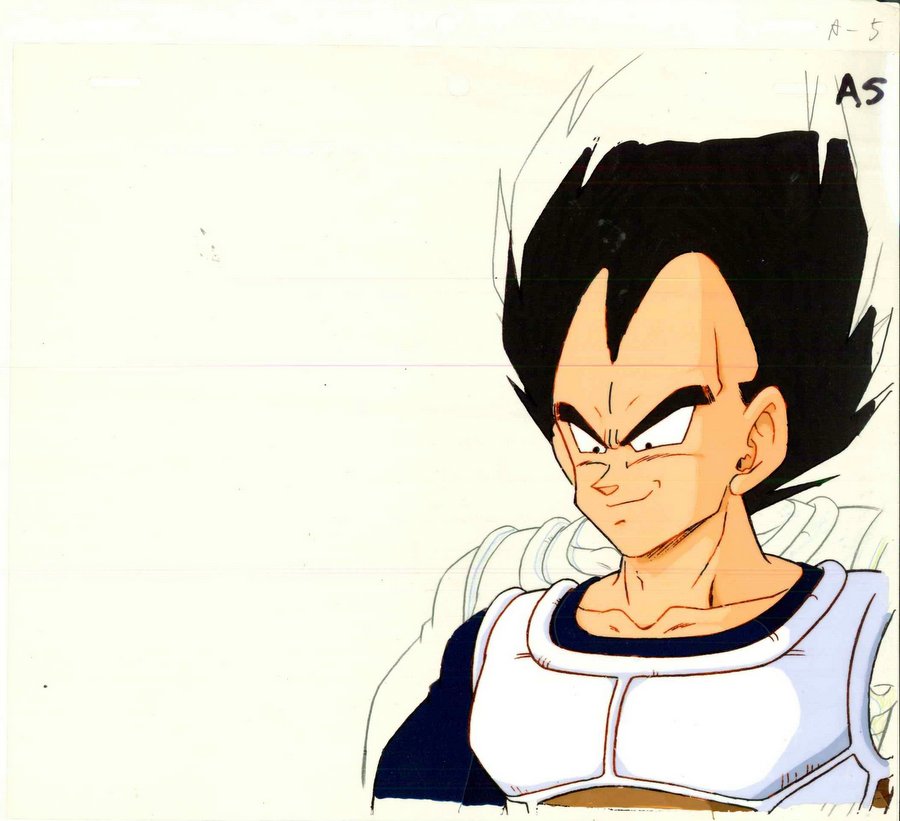 ドラゴンボールZ ベジータ セル画
