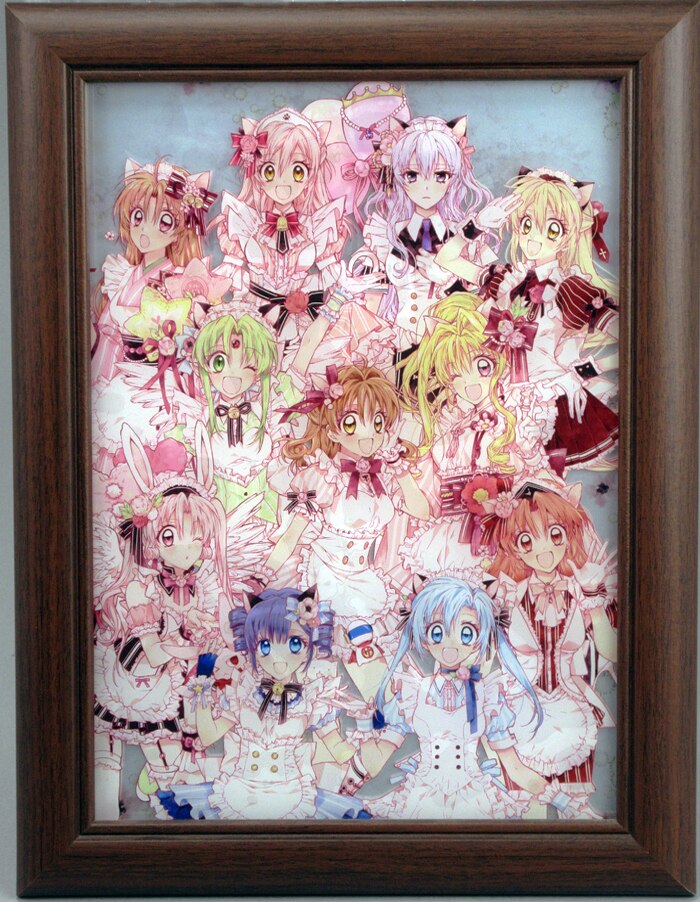 【匿名配送】 種村有菜 スペシャルアートフレーム 種村有菜 原画展 アニメイトカフェ スペシャルアートフレーム