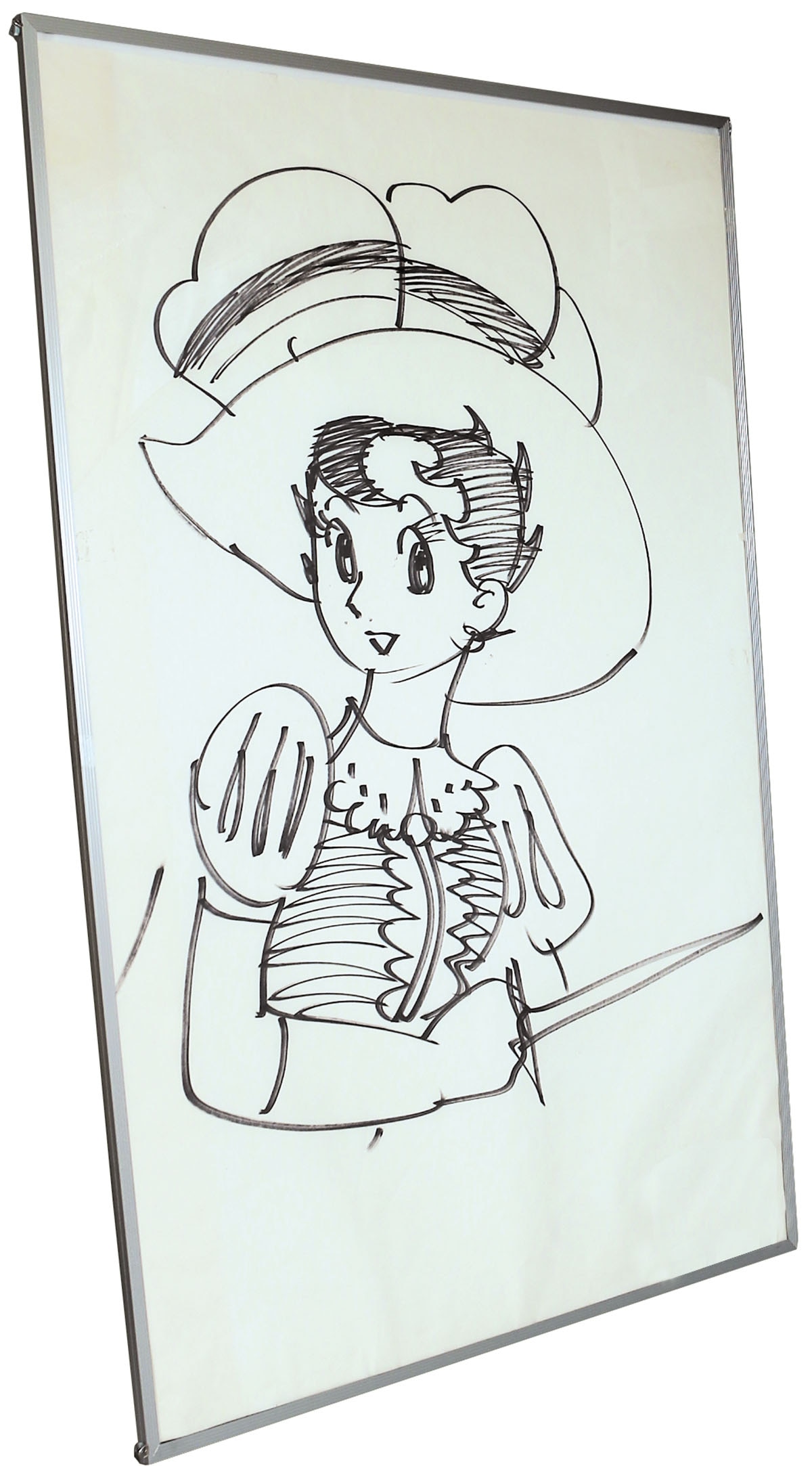 手塚治虫直筆イラスト リボンの騎士