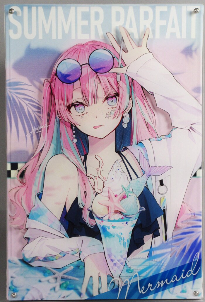 赤倉 カラー複製イラスト マーメイド/SUMMER PARFAIT