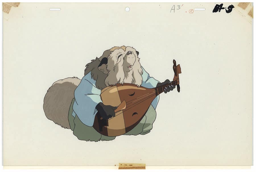 Pom Poko Studio Ghibli Cel
