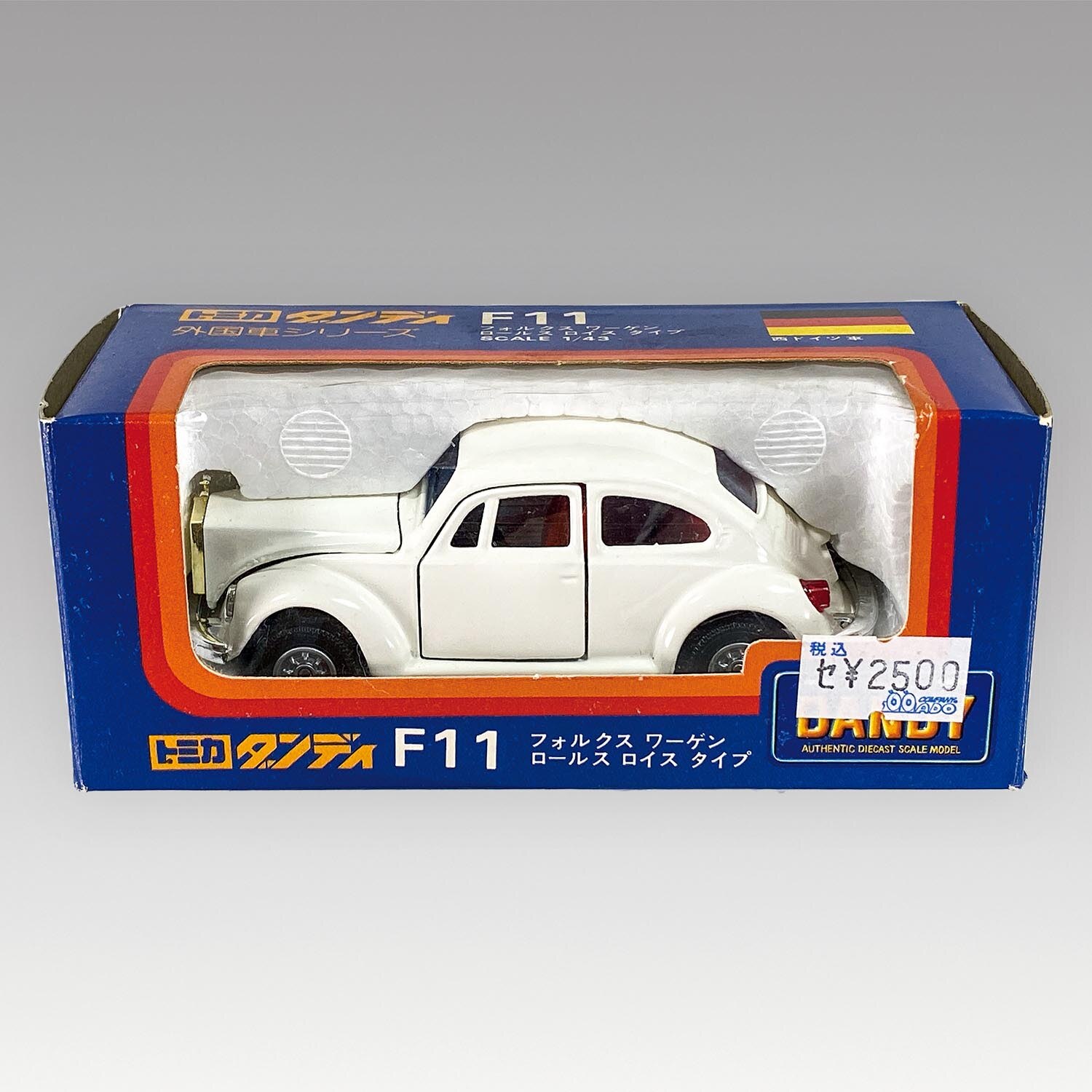 トミカダンディ ロンドンバス ロールスロイス ビートル 3台セット 昭和レトロ 6223] トミー トミカダンディ F11 フォルクスワーゲン ロールスロイス