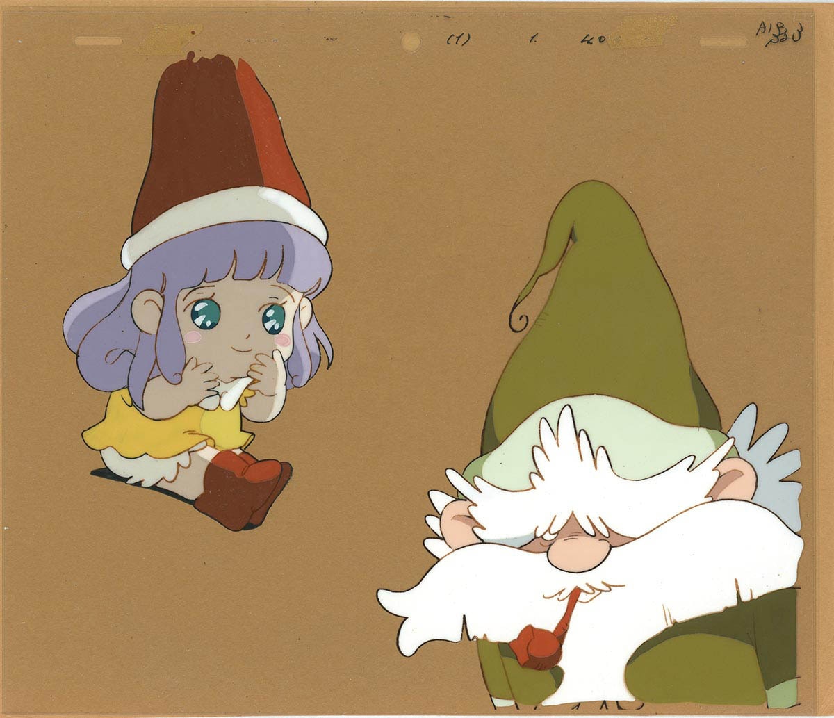 セル画 とんがり帽子のメモル Yahoo!オークション -「とんがり帽子のメモル セル画」の落札