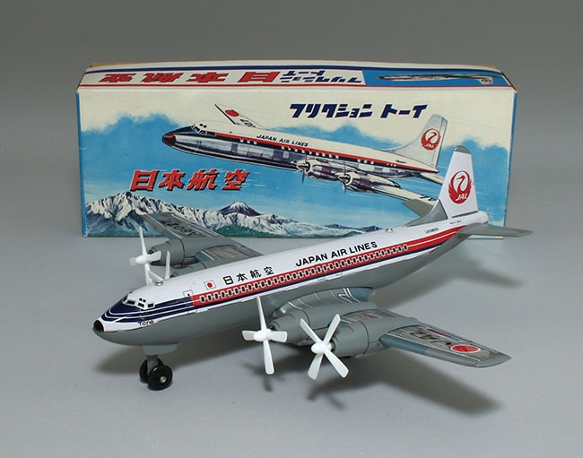 飛行機　おもちゃ 日光玩具工業 日本航空 JA8027