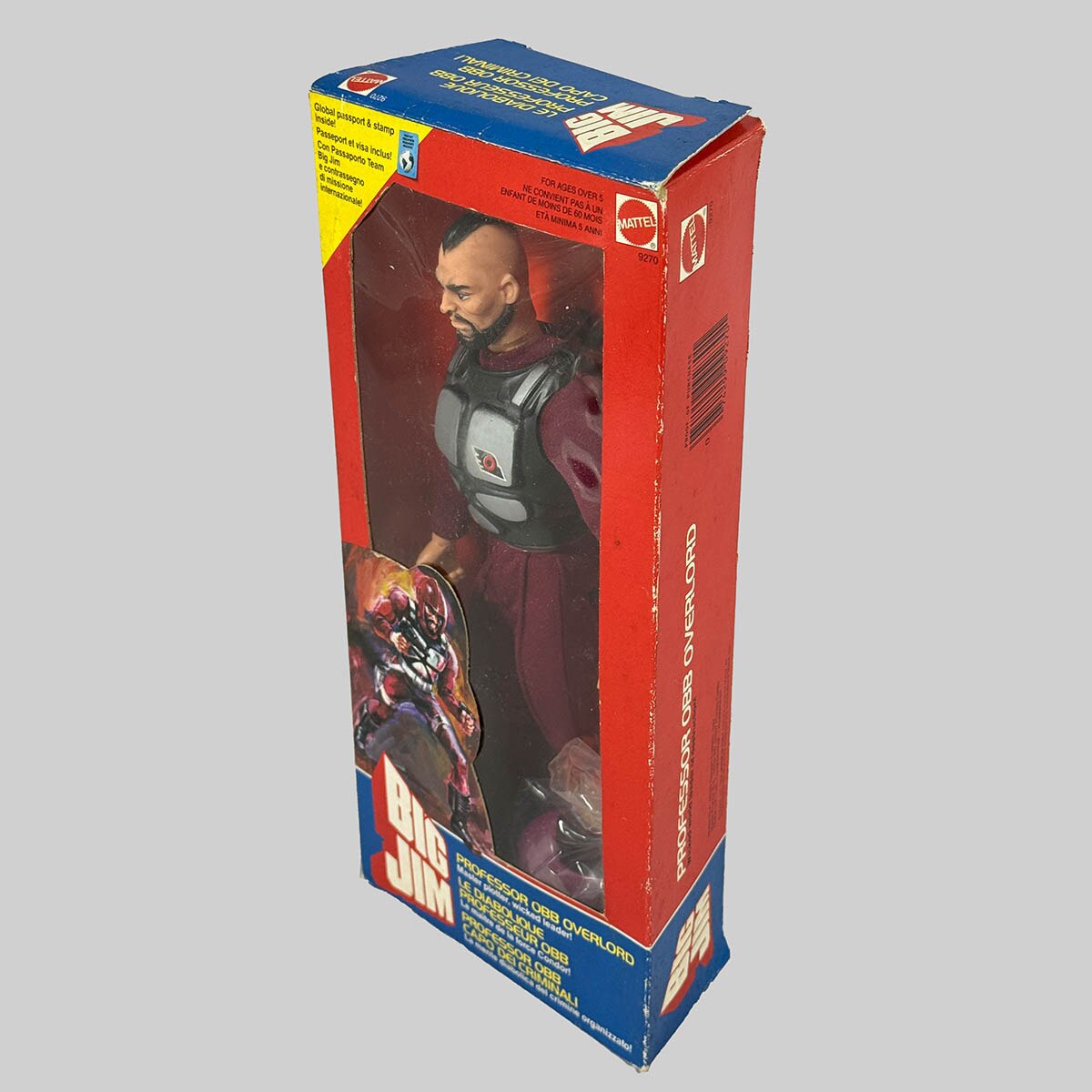 Big Jim Mattel 1980 Professor Obb