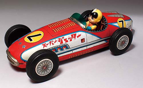 【返品交換不可】 米澤玩具/日本製 スーパージェッターレーシングカー トイガン