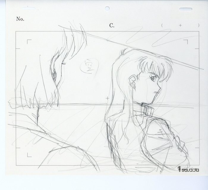 新世紀エヴァンゲリオン　直筆原画　ラフ画 Yahoo!オークション - 新世紀エヴァンゲリオン ラフ画・ラフ原画