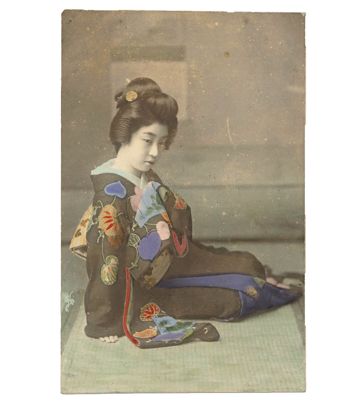 9014] 「明治期美人写真葉書(東京)64枚まとめ」
