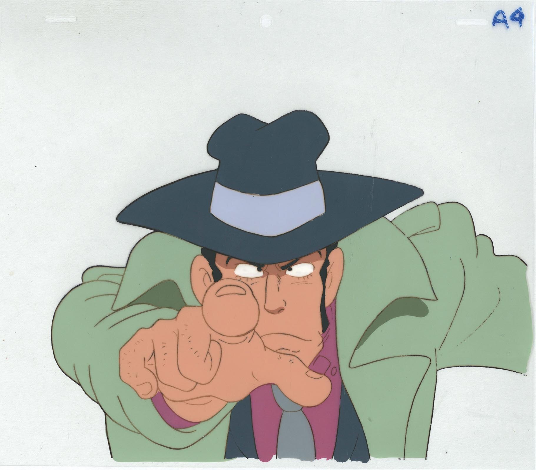 ルパン三世セル画A10銭形警部 - ルパン三世 - ルパン三世