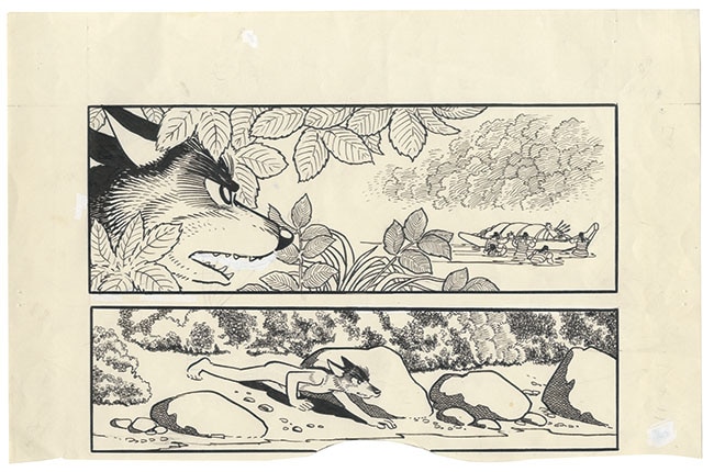 【オープニング大セール】 手塚治虫直筆コマ原稿「火の鳥太陽編」 少年漫画