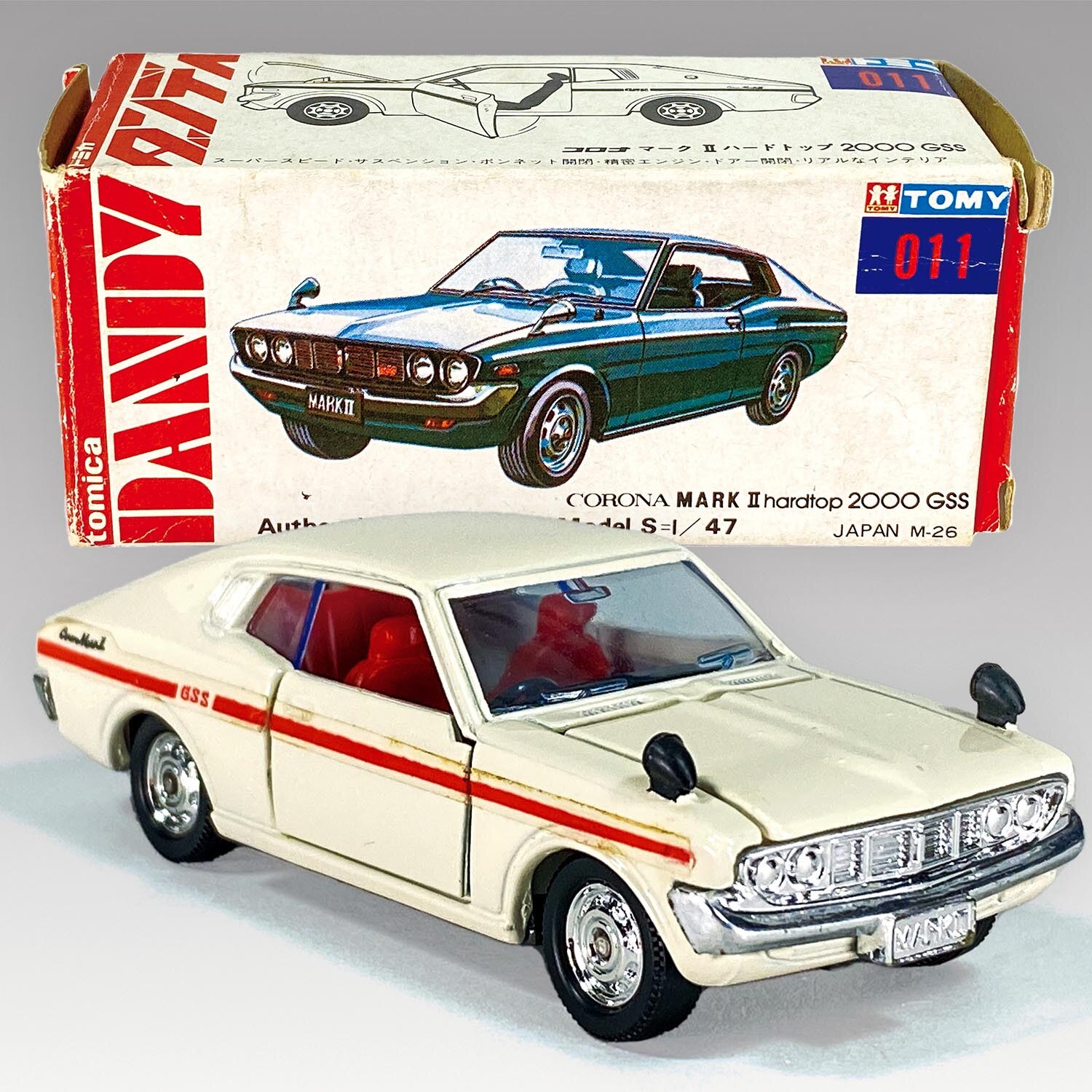 6250] トミー トミカダンディ 011 コロナ マーク2 ハードトップ