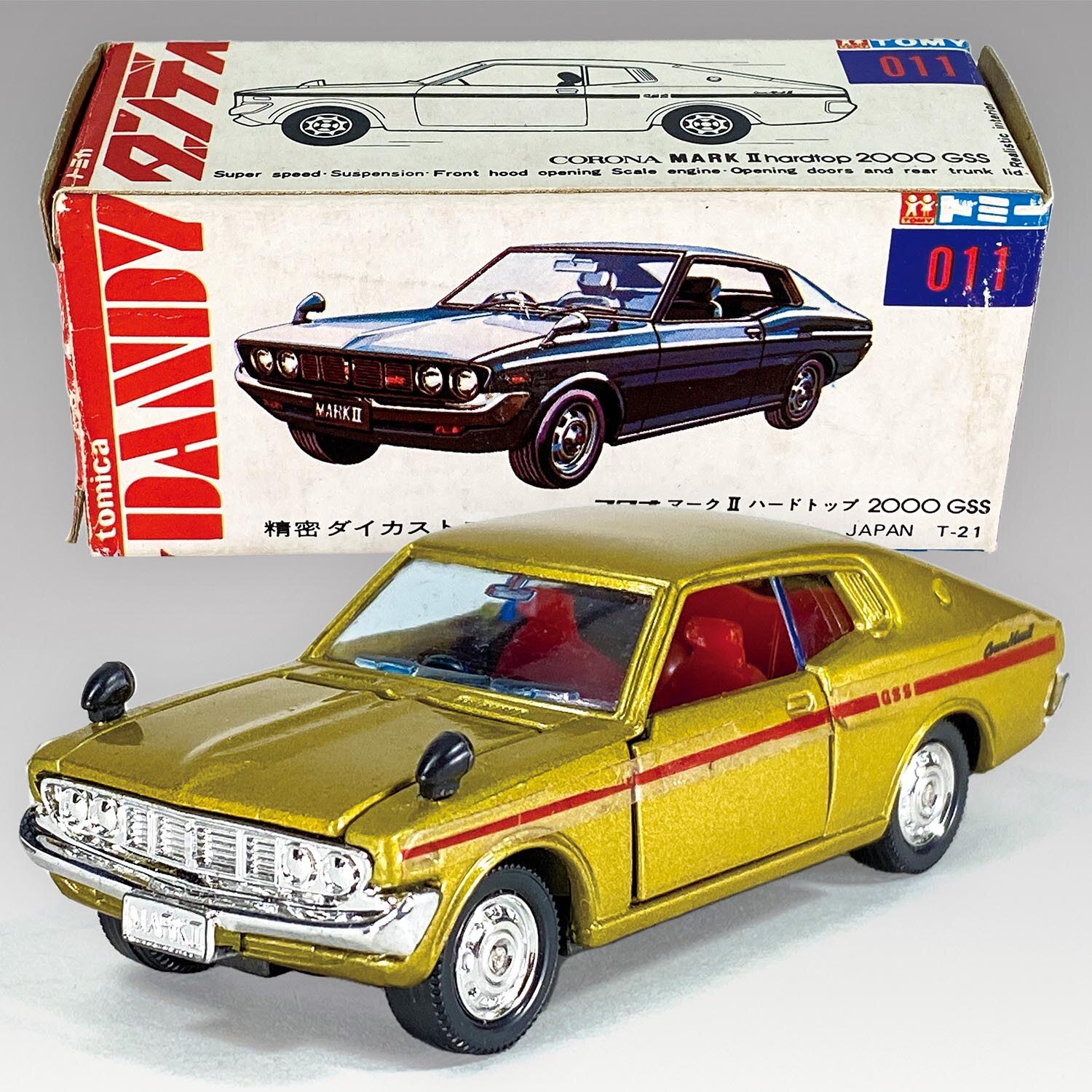 6251] トミー トミカダンディ 011 コロナ マーク2 ハードトップ