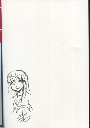 岩飛猫 直筆イラストサイン本 / お嬢と七匹の犬 1巻
