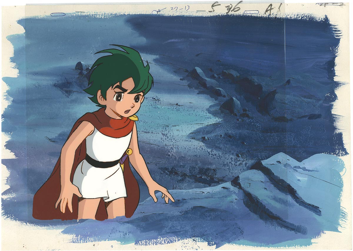 海のトリトンセル画A5