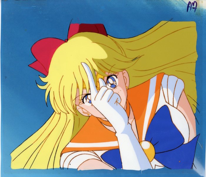 美少女戦士セーラームーン セル画 セーラーヴィーナス 2522] 美少女戦士セーラームーン セル / セーラーヴィーナス