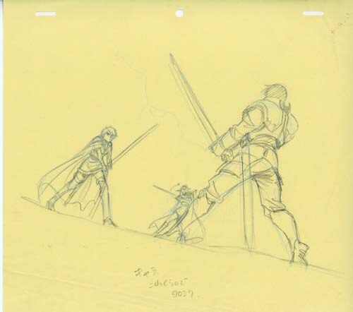 最も優遇の ロードス島戦記 原画 絵画
