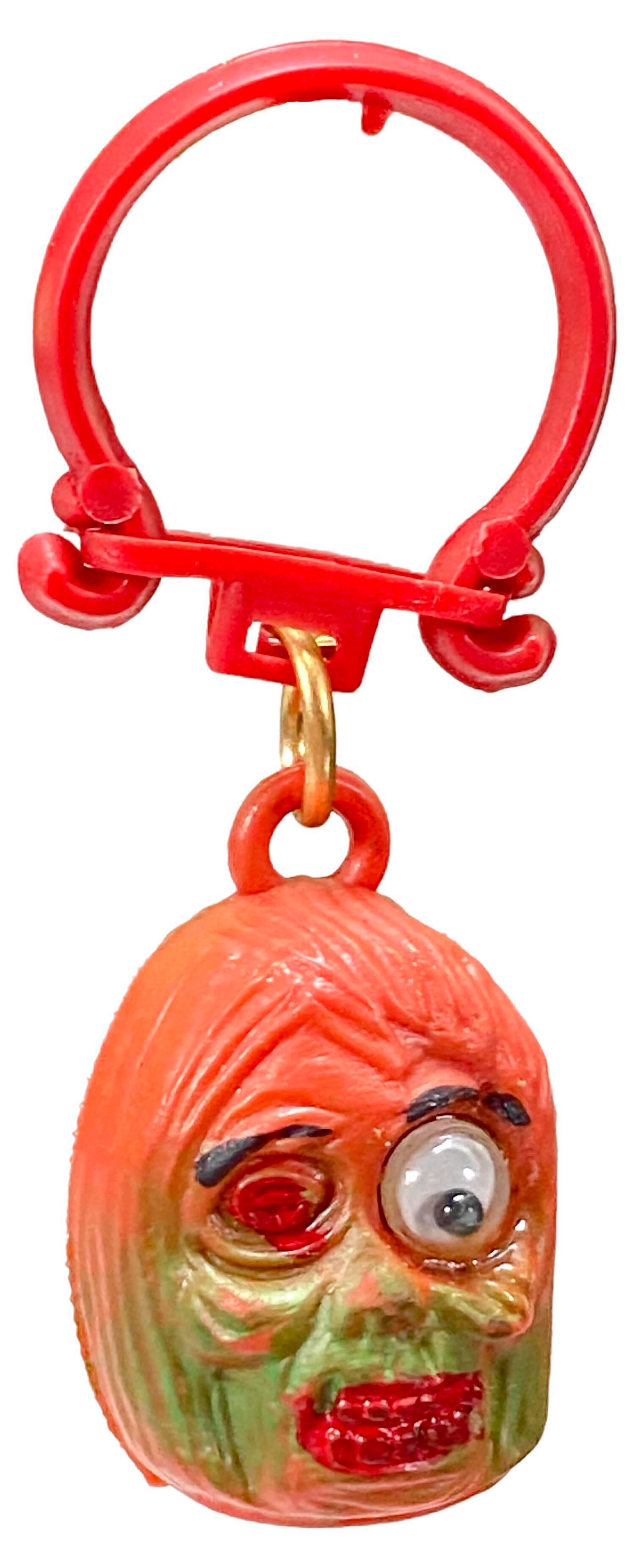【希少！！】 駄玩具 モンスター頭部 赤色 キーホルダー キーホルダー