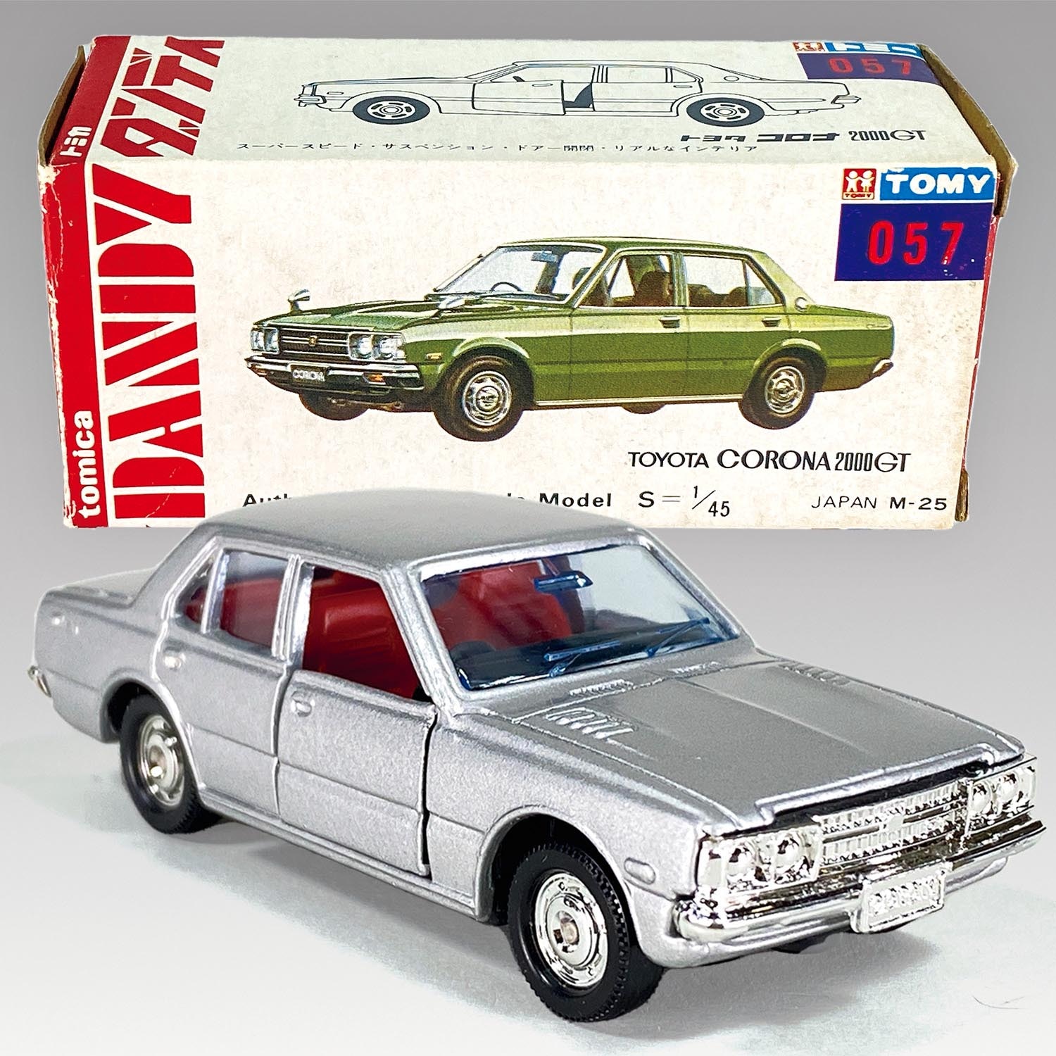 ホットセール 6260] トミー トミカダンディ 057 トヨタ コロナ 2000GT 乗用車