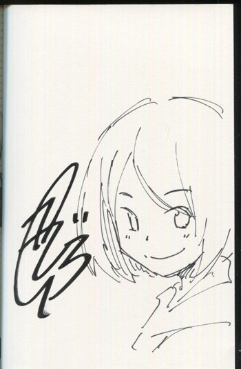 PG-6882]イロモンガール 1巻 直筆イラストサイン本 瀬口たかひろ