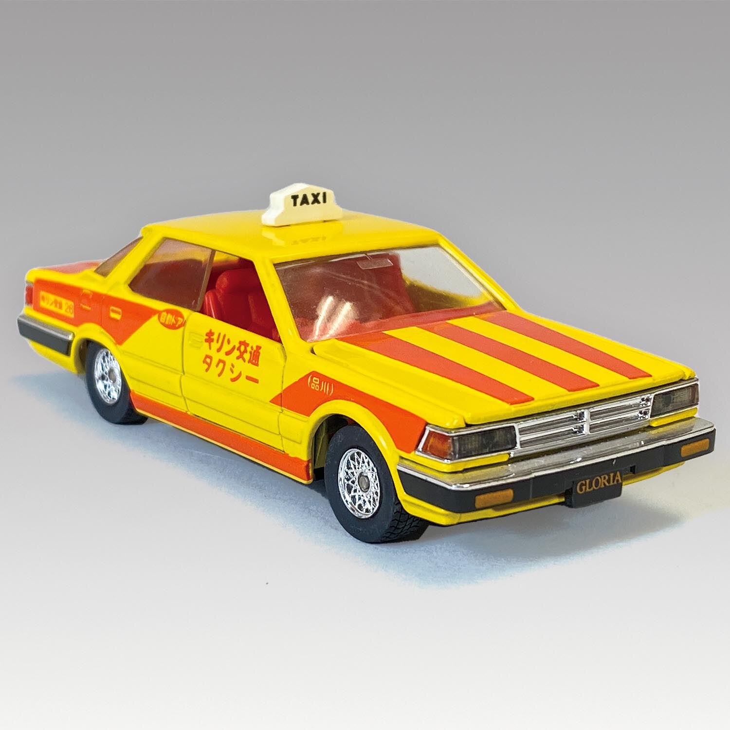 Tomica Dandy DJ-014 Nissan Gloria Taxi scarce yellow color 1