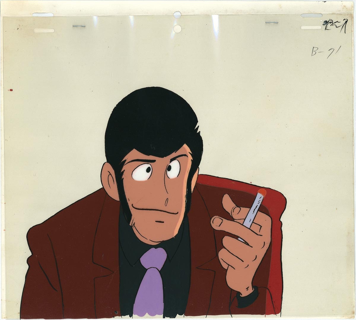 ルパン三世 カリオストロの城 次元大介 セル画