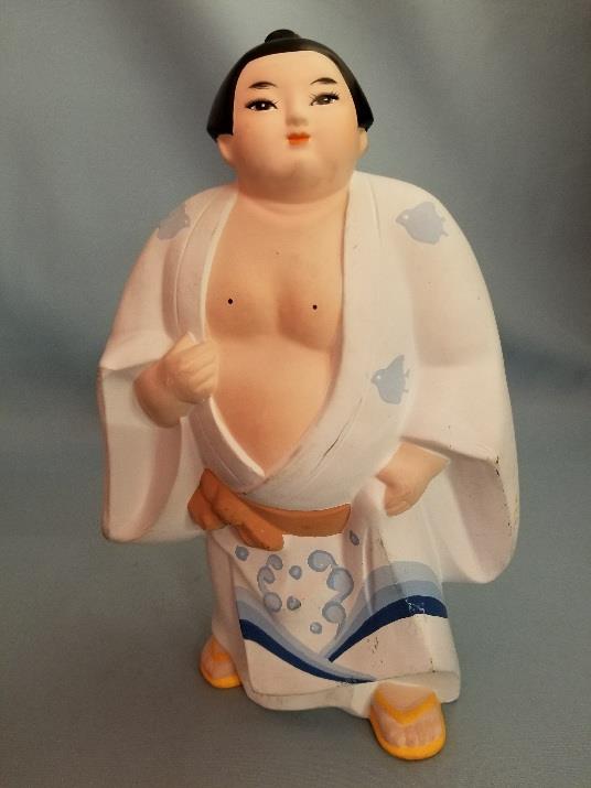 期間限定キャンペーン 相撲 陶器 やすっぽい 人形 スポーツ