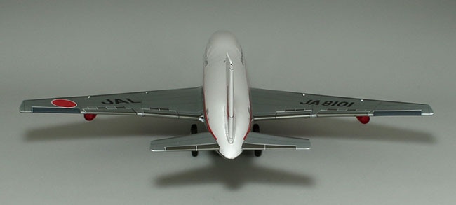 ☆アサヒ玩具(ATC)☆日本航空ボーイング747ジャンボ機☆全体ブリキ製