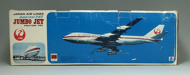 アサヒ玩具 日本航空 ジャンボジェット機(BOEING 747 JUMBO JET)