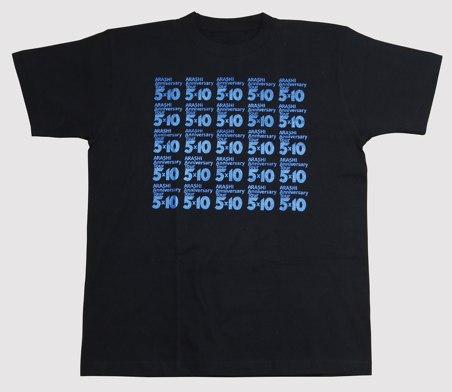 非売品】嵐 Tシャツ 5×10 スタッフ限定 ジャニーズJr.配布 極美品 M