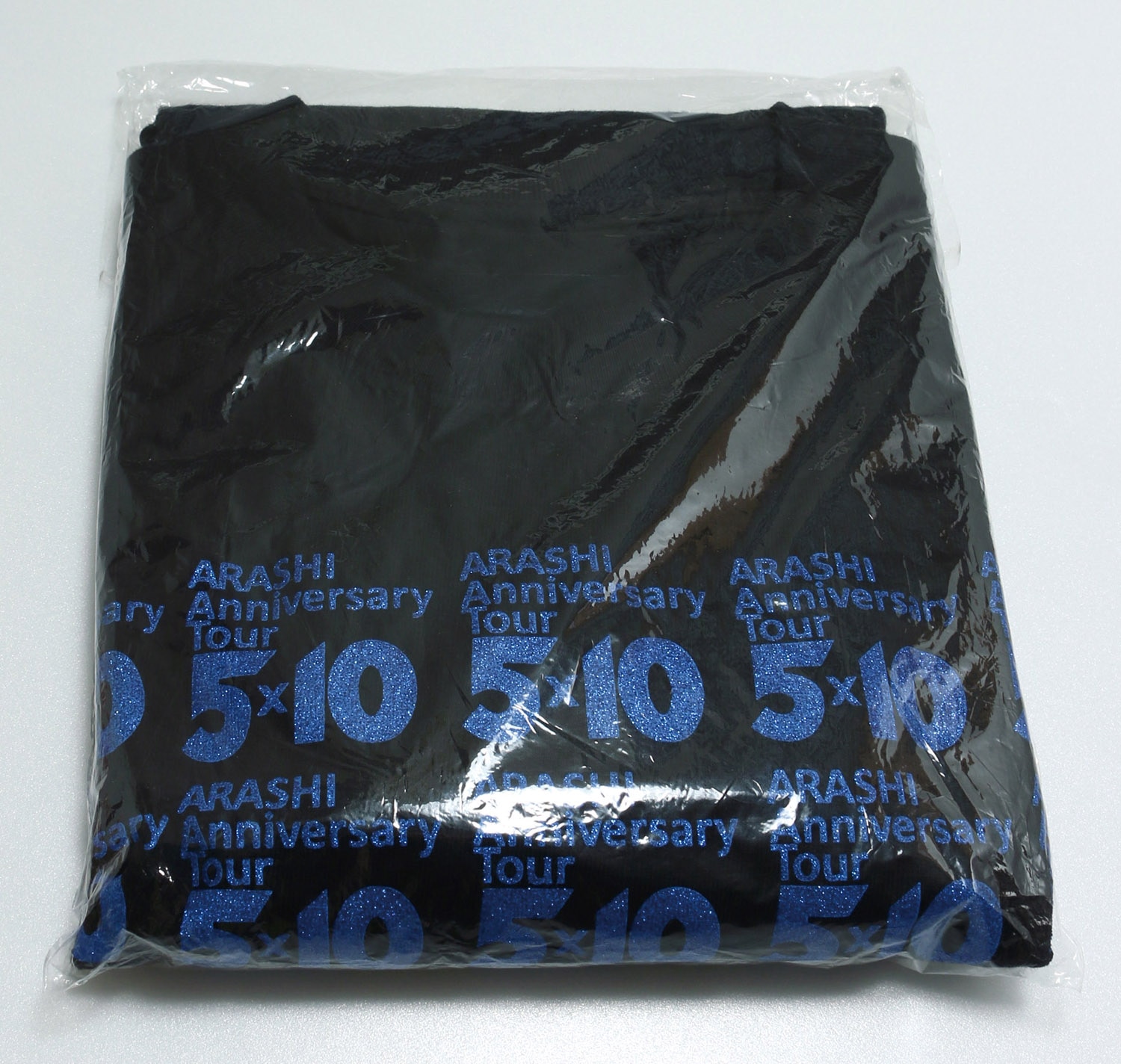 ARASHI Anniversary Tour 5×10 スタッフTシャツ *黒