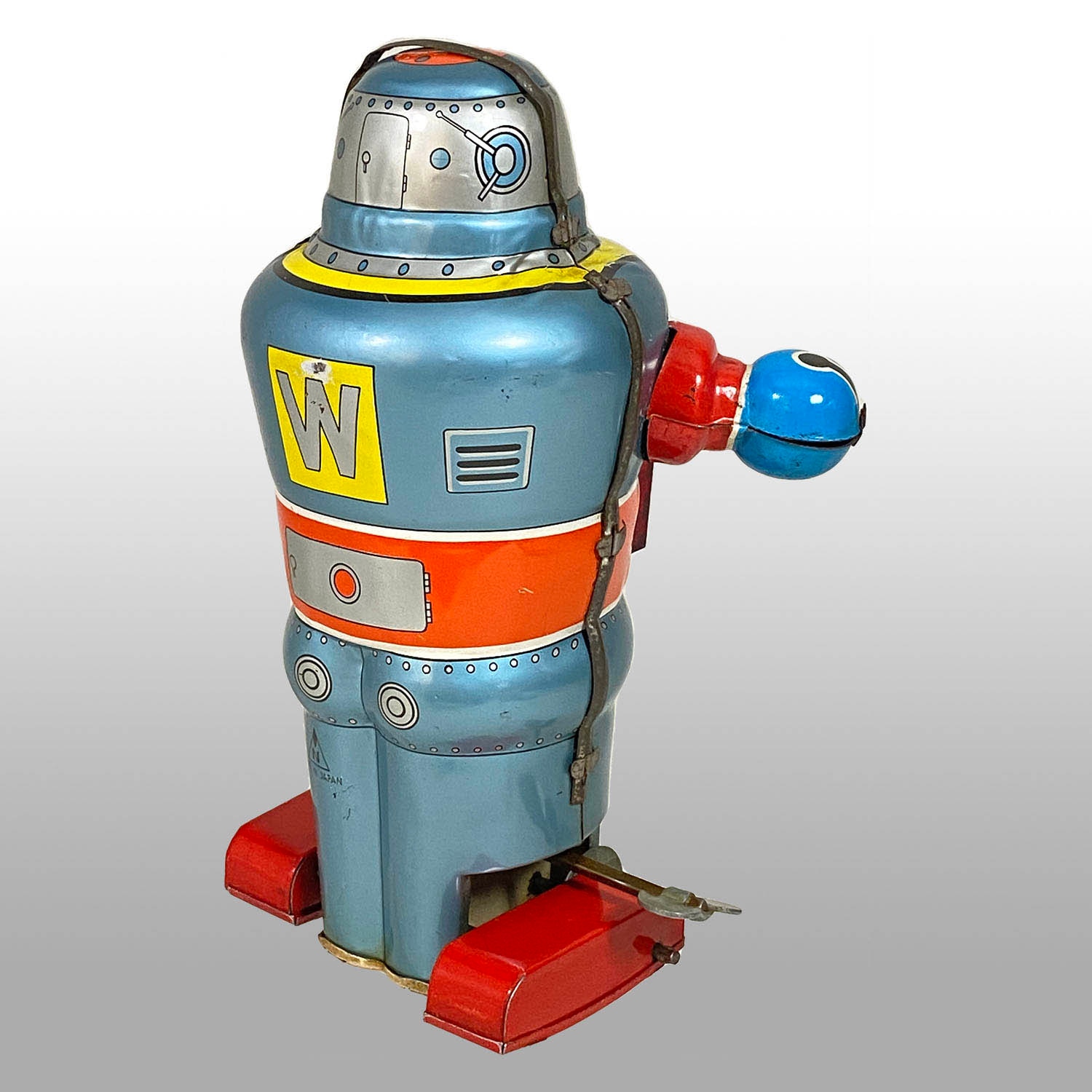 5531] 野口玩具 メカニクル スパーキングロボット/手ブリキ