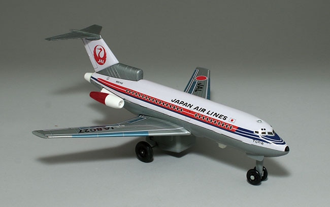 野村トーイTN当時物ブリキ日本航空ボーイング727奇跡の箱付大型38㎝1966年 - メルカリ