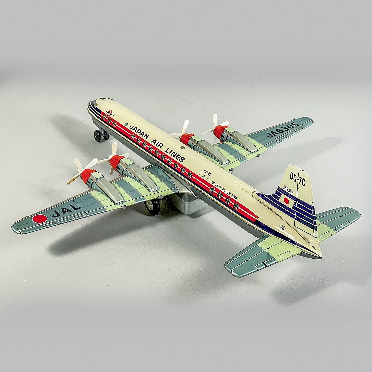 1025] 日本航空 旅客機 ダグラス DC-7C